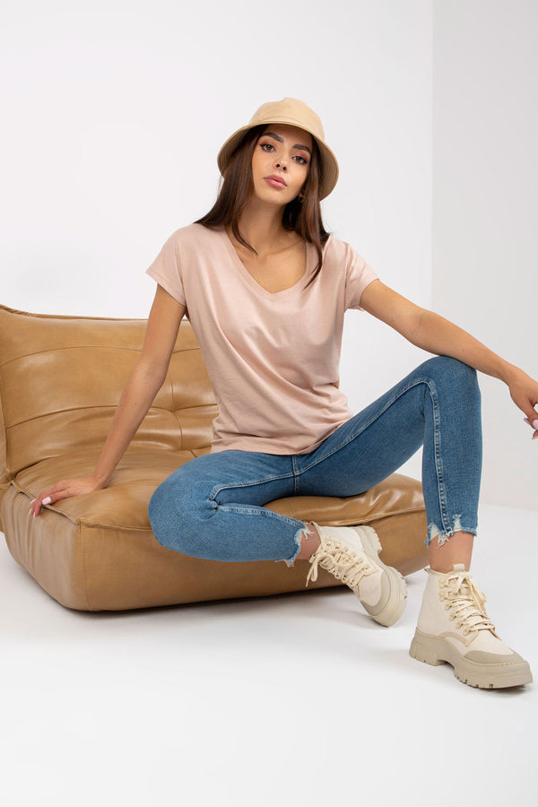 Blouse femme BFG T Shirt T — beige
