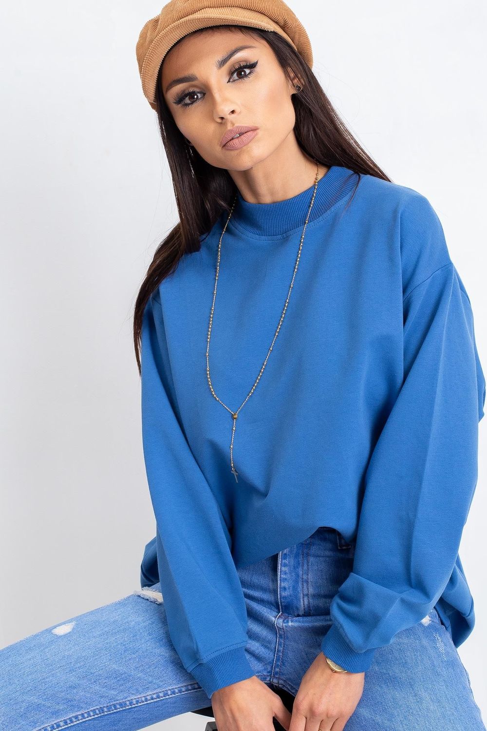 T-shirt femme BFG Sweatshirt Sweatshirt — bleu