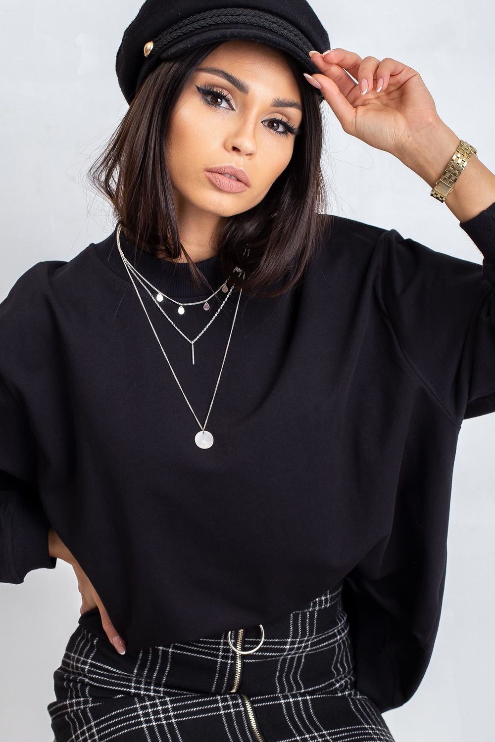 T-shirt femme BFG Sweatshirt Sweatshirt — noir