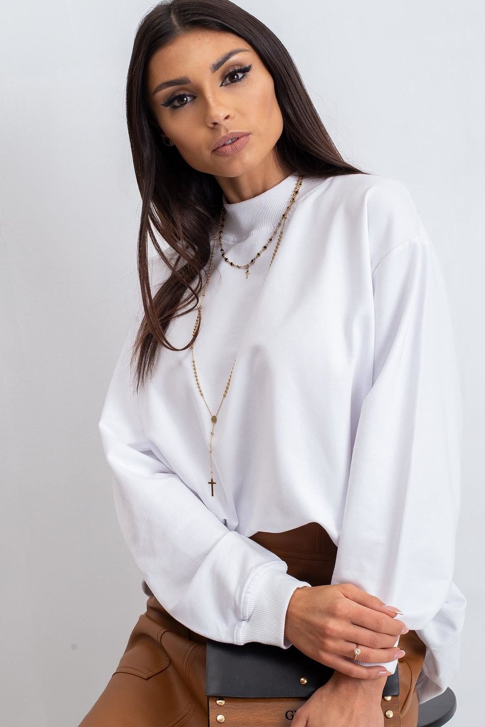 T-shirt femme BFG Sweatshirt Sweatshirt — blanc