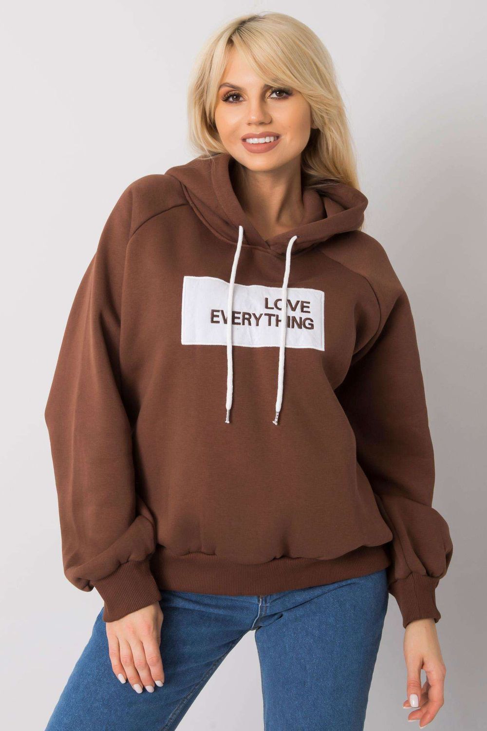 T-shirt femme Ex Moda Sweatshirt Sweatshirt — brun