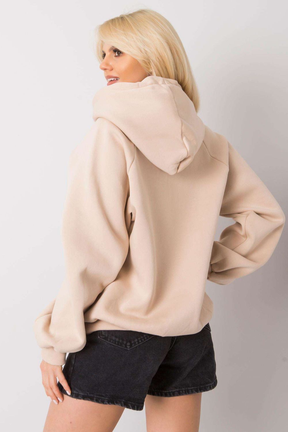 T-shirt femme Ex Moda Sweatshirt Sweatshirt — beige