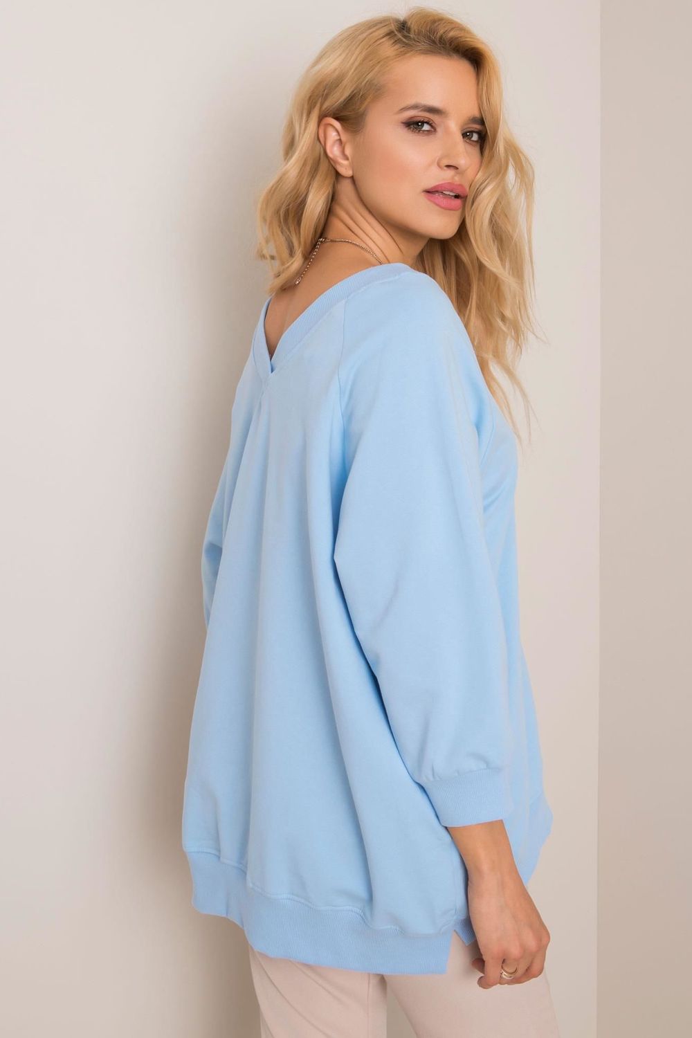T-shirt femme Rue Paris Sweatshirt Sweatshirt — bleu