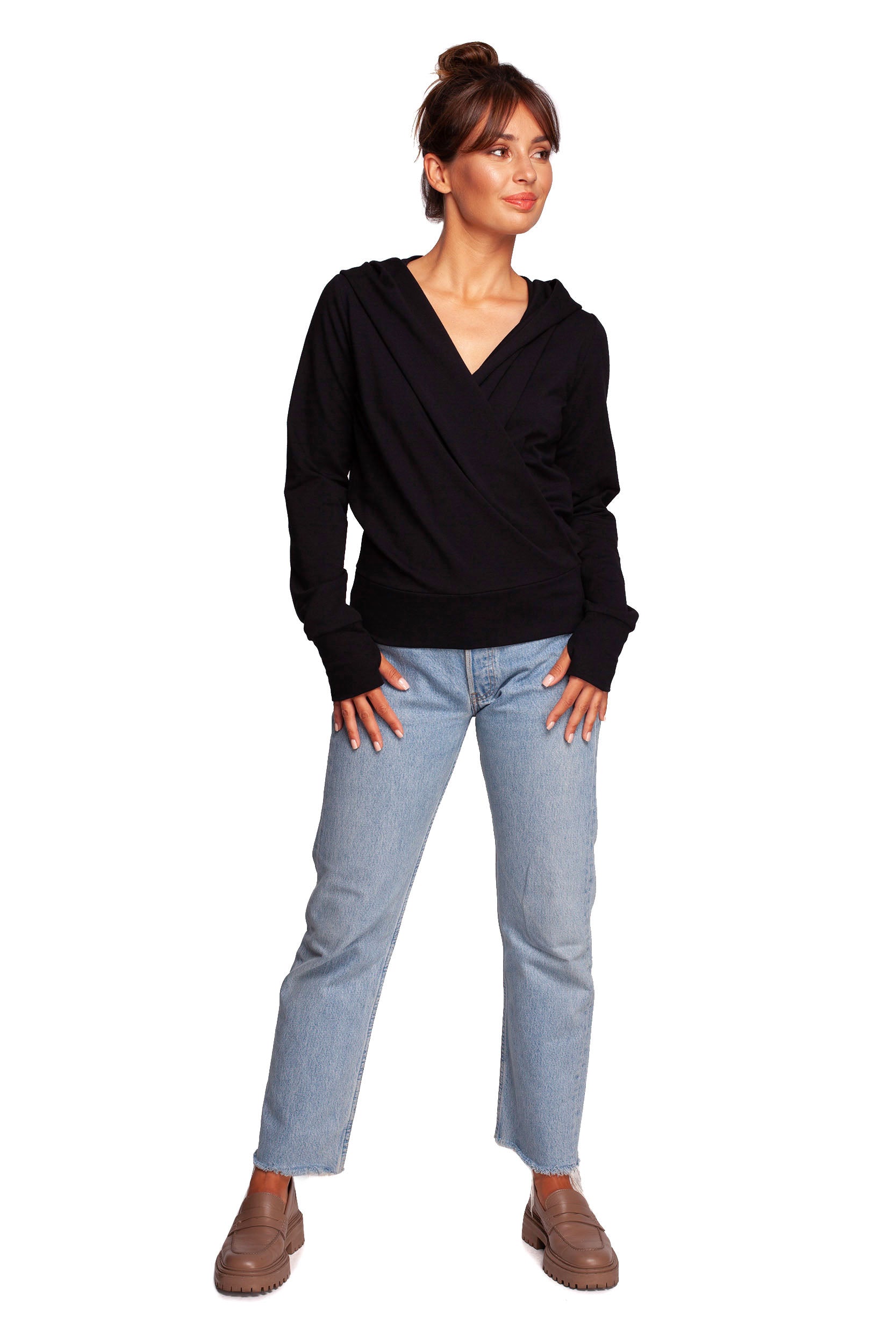 T-shirt femme BeWear Sweatshirt Sweatshirt — noir