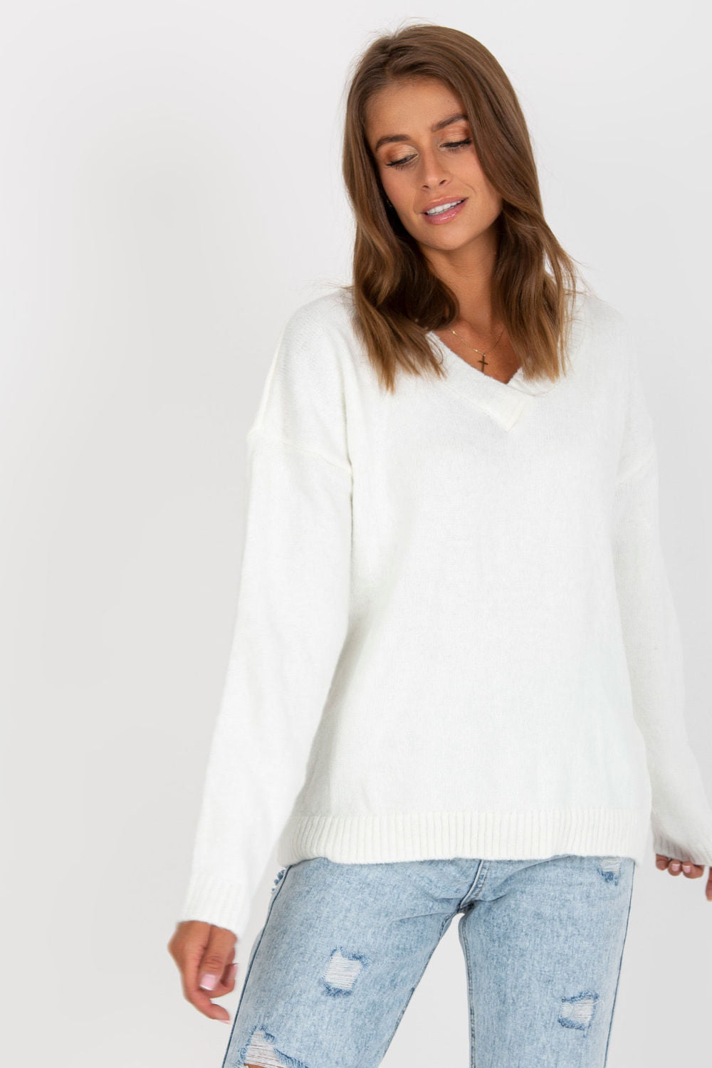 Pull femme Rue Paris Chandail Chandail — beige