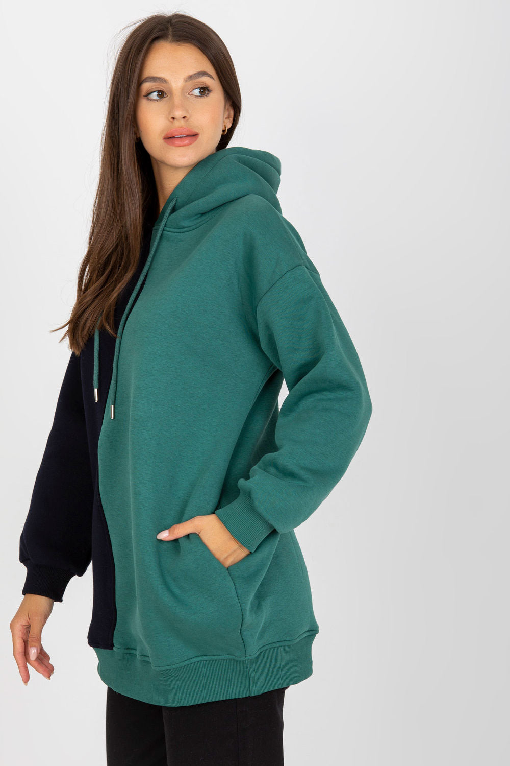 T-shirt femme Rue Paris Sweatshirt Sweatshirt — noir