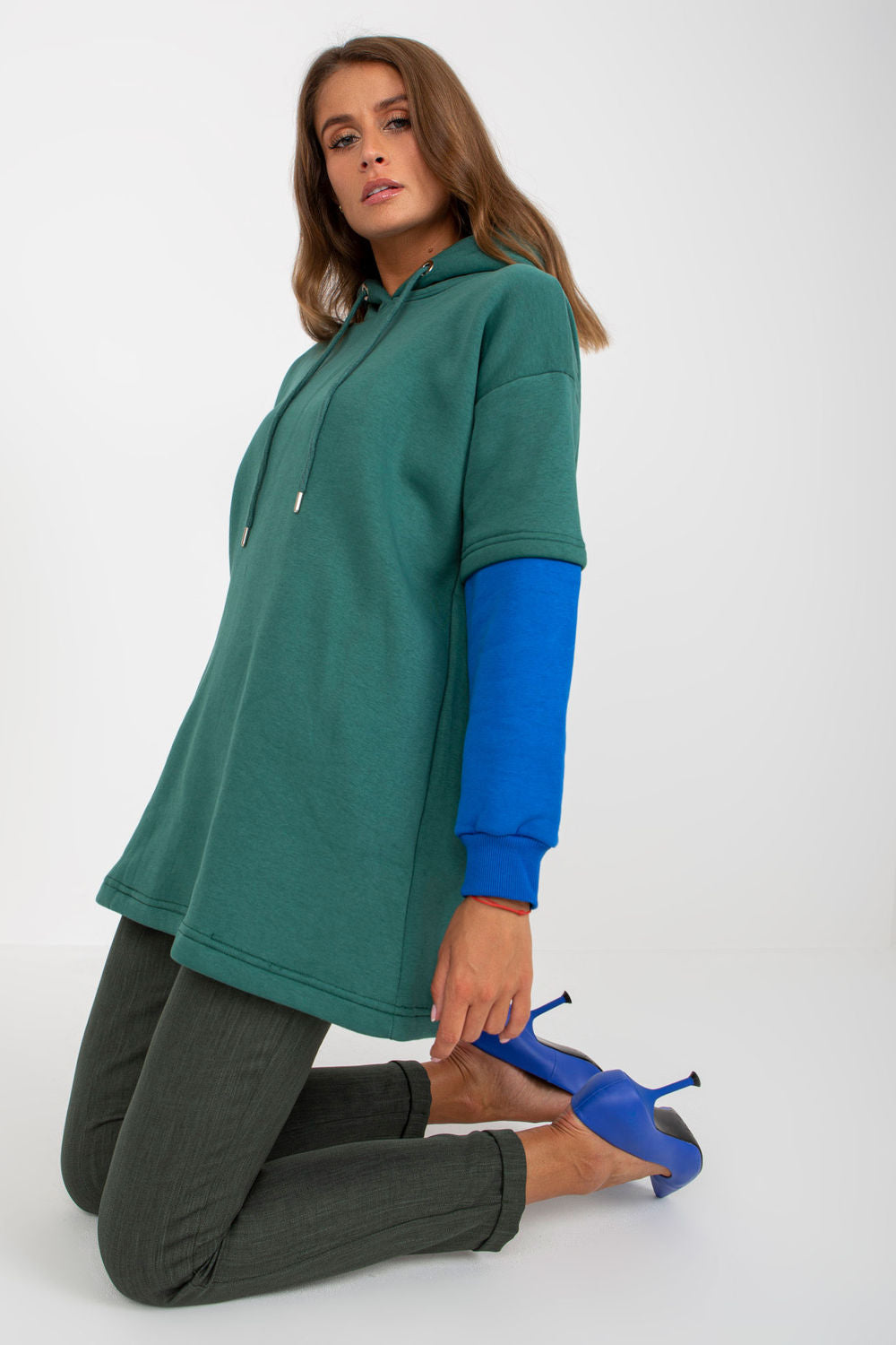 T-shirt femme Rue Paris Sweatshirt Sweatshirt — vert