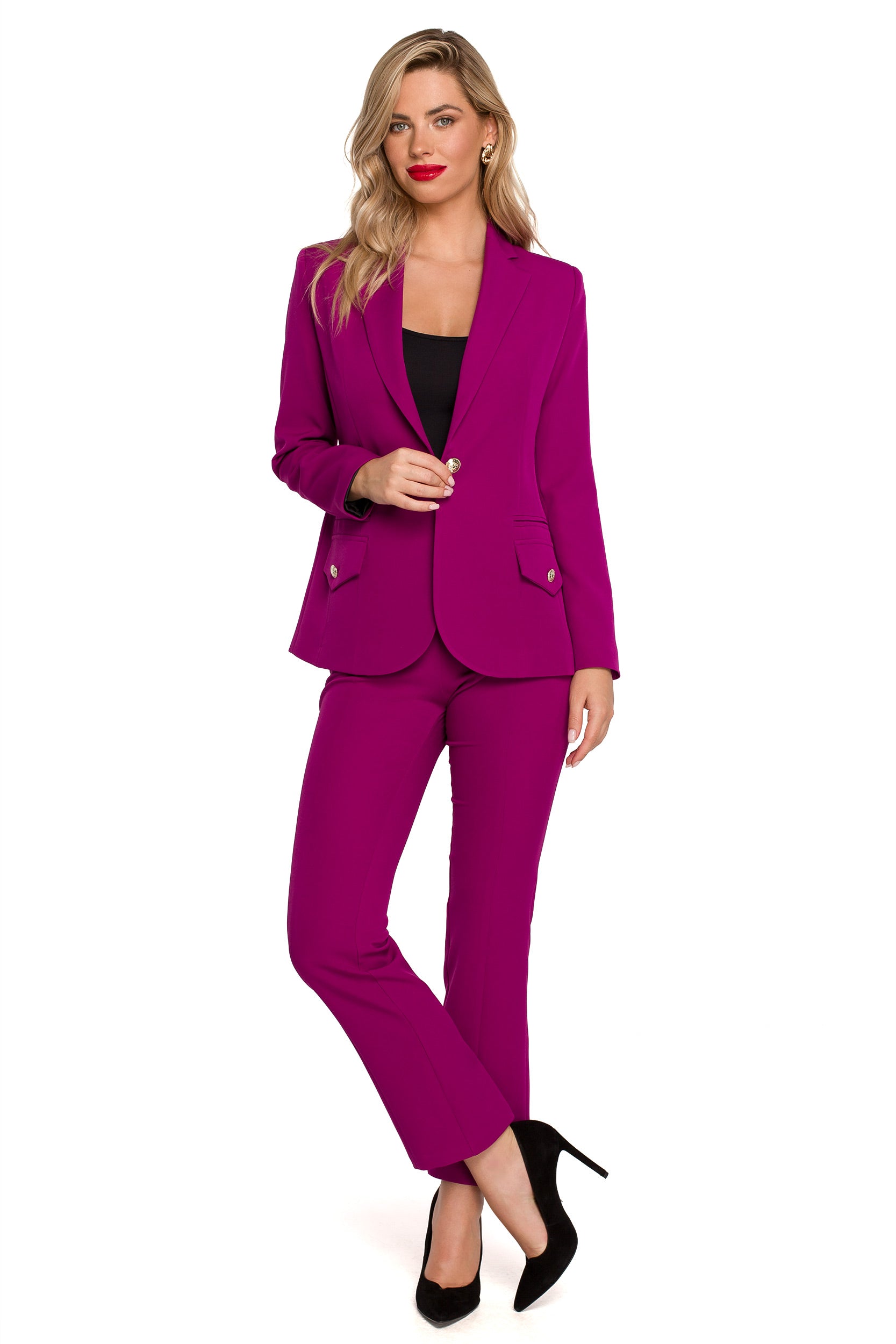 Blazer femme Makover — violet