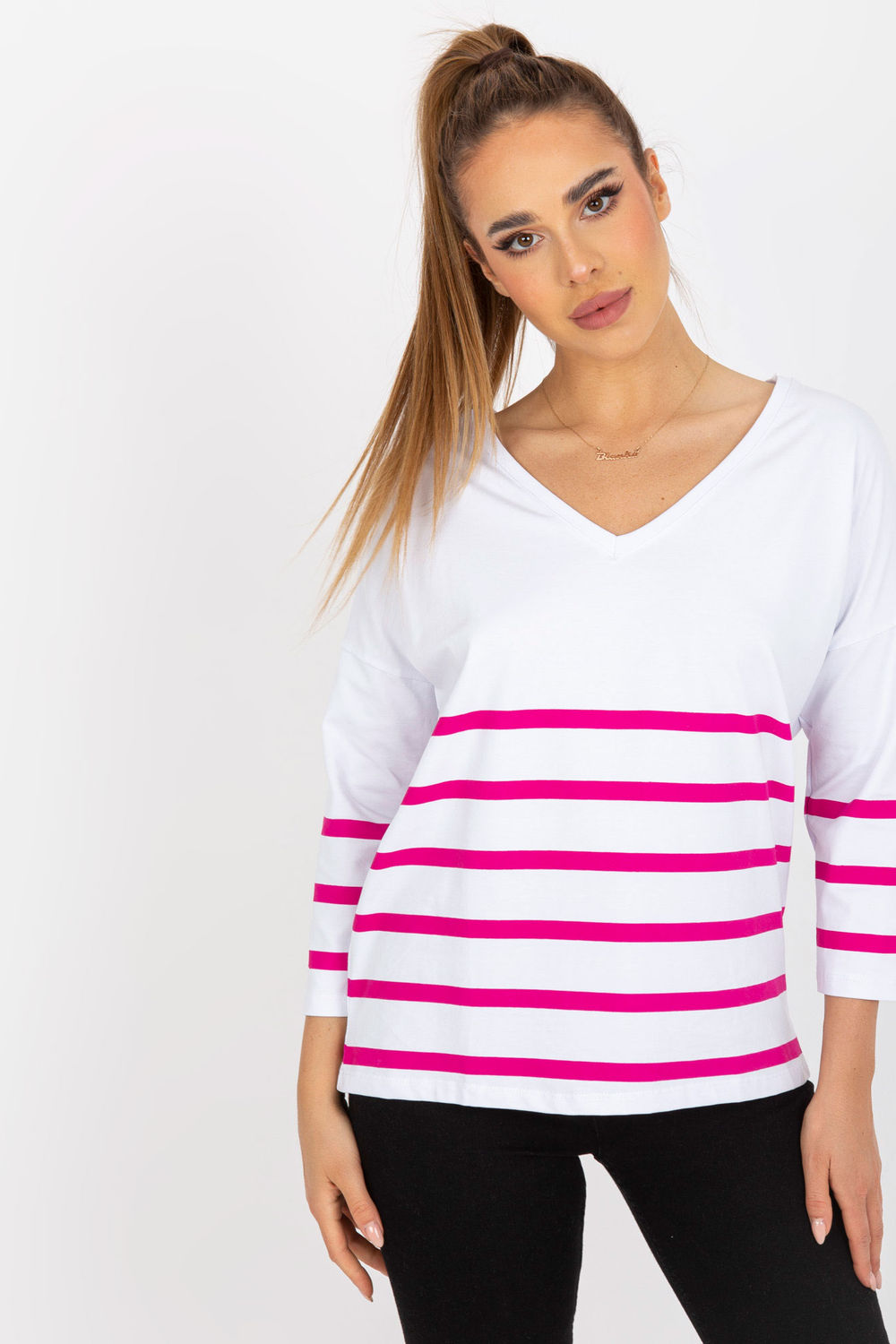 Blouse femme Rue Paris Chemisier Chemisier — rosé