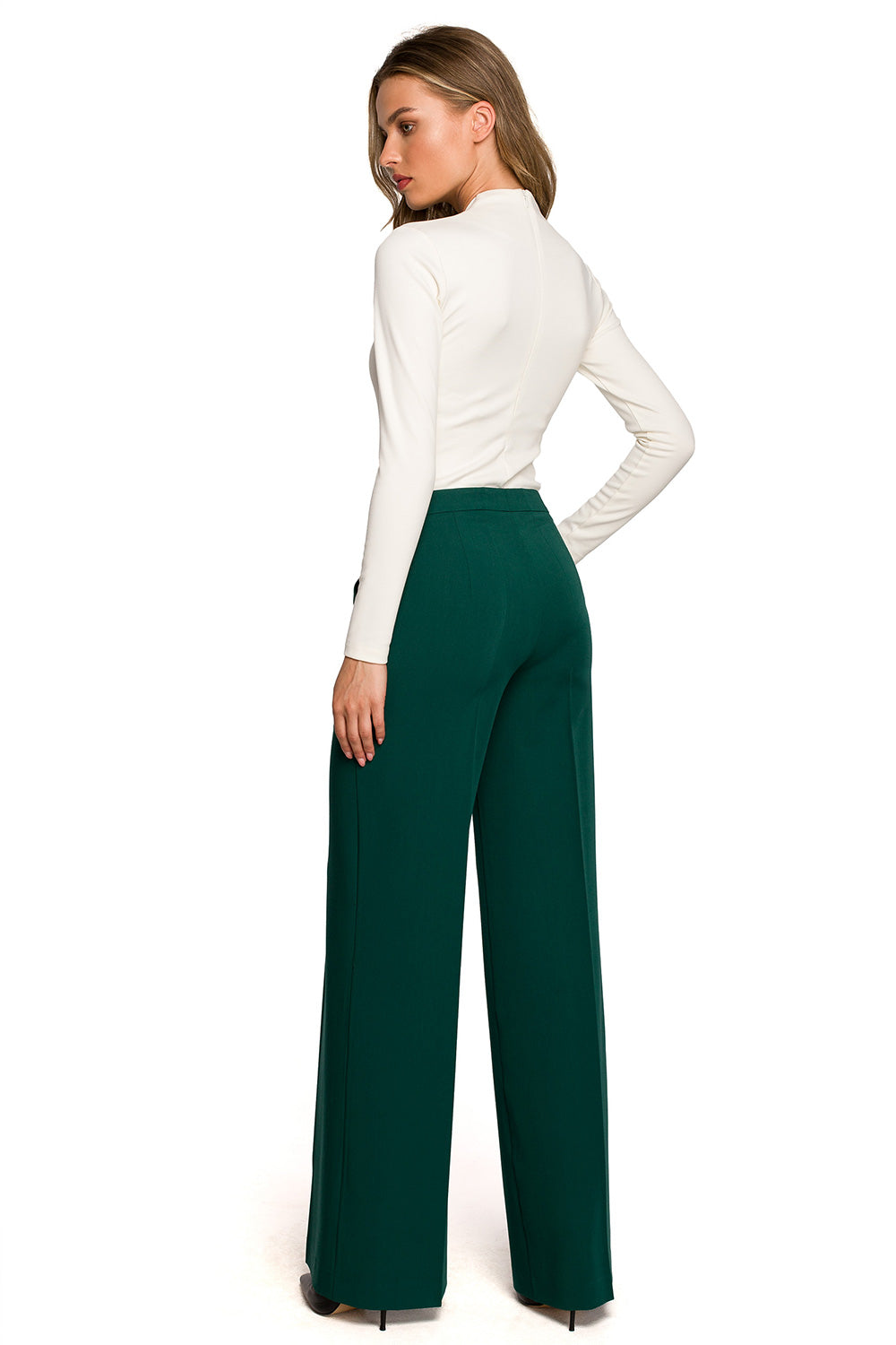 Chaussures à talons femme Stylove Pantalon Pantalon — vert