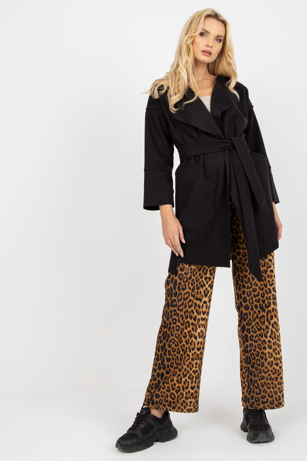Manteau femme Och Bella — noir