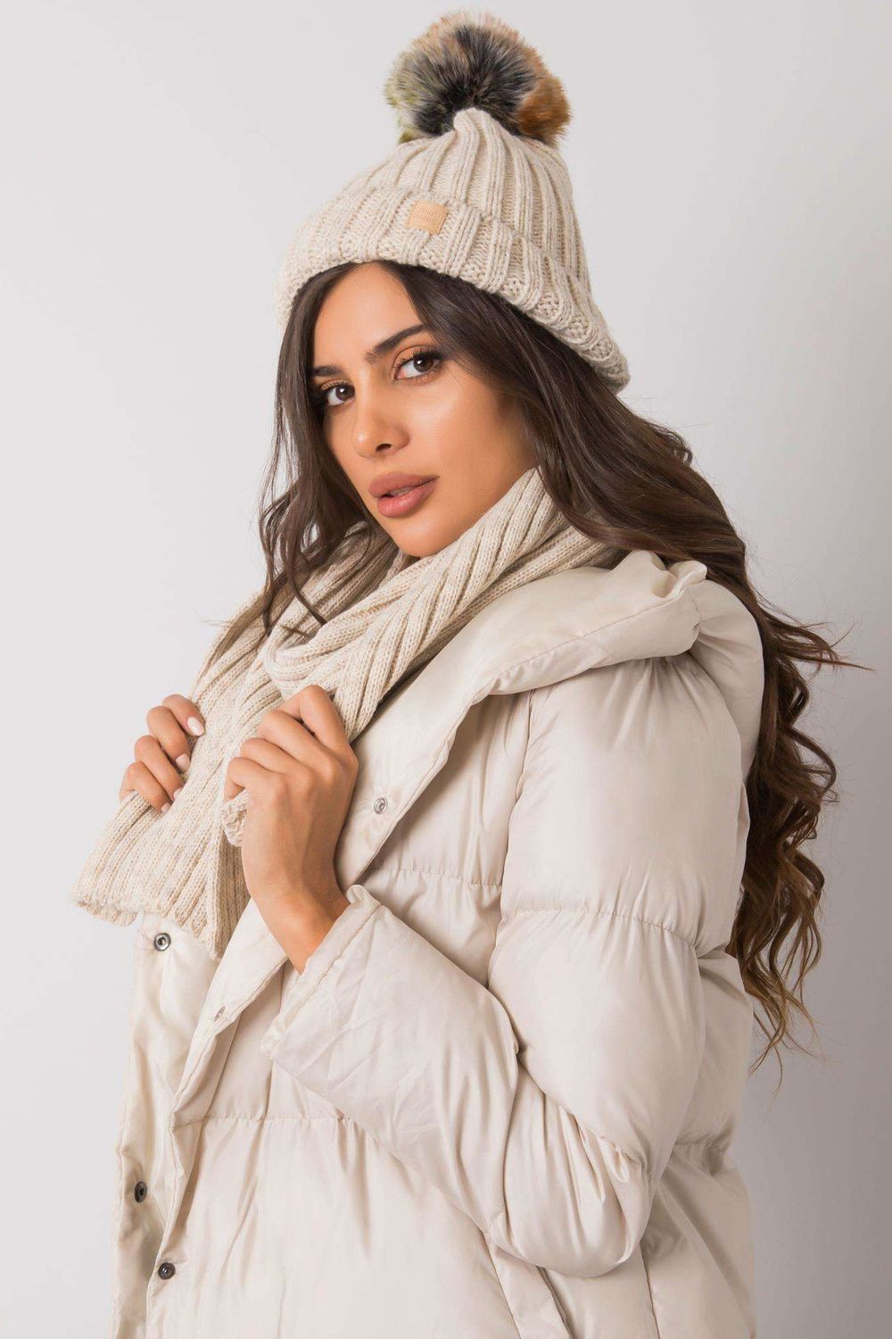 Ensemble lingerie femme Rue Paris L Ensemble L — beige