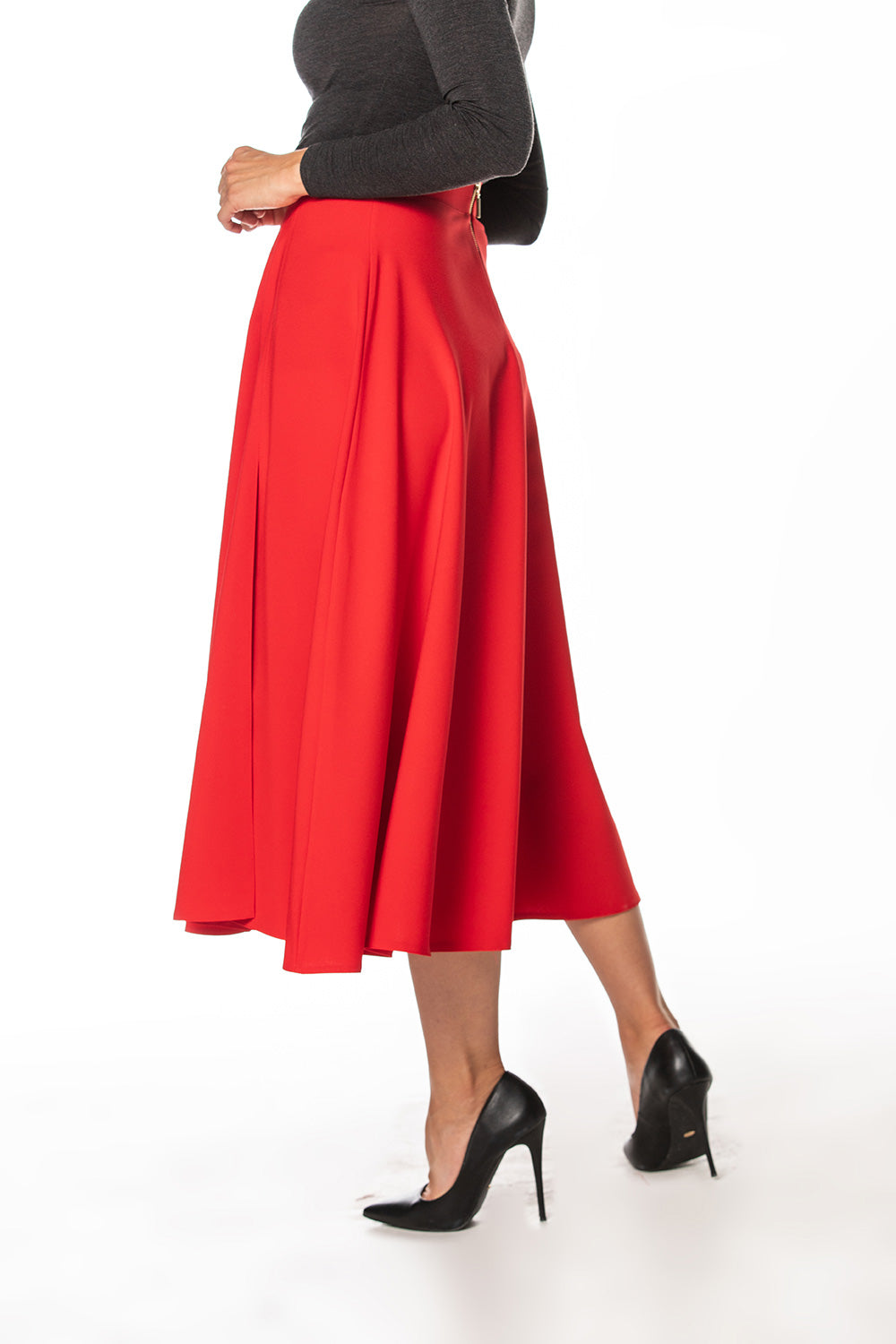 Jupe femme Tessita — rouge