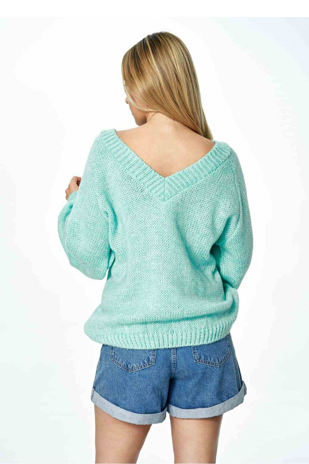 Pull femme Figl Chandail Chandail — vert