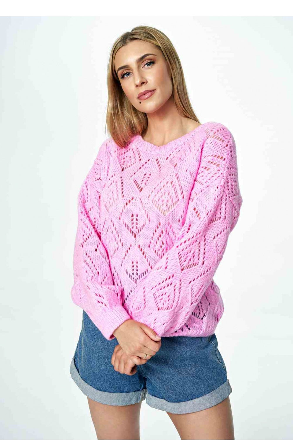 Pull femme Figl Chandail Chandail — rosé