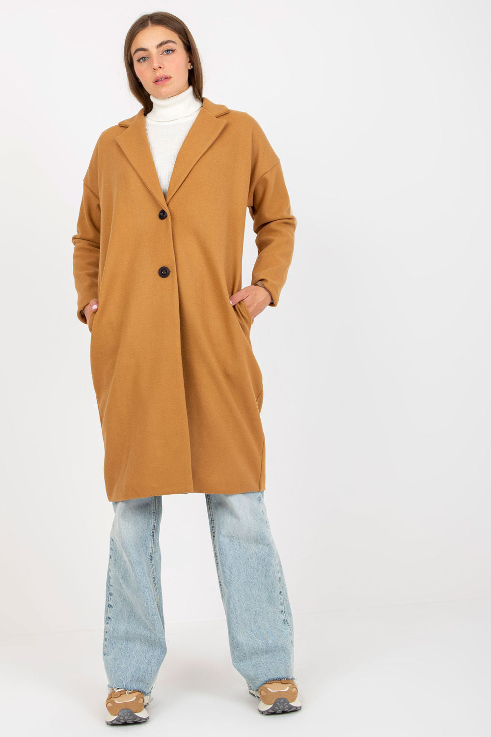 Manteau femme Och Bella — brun