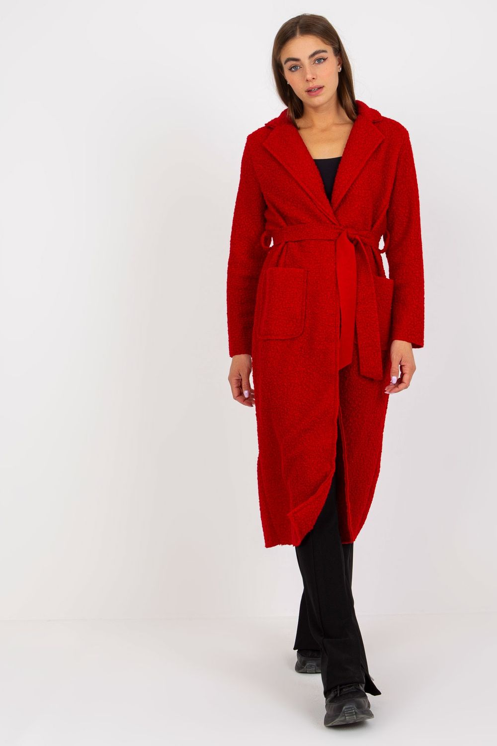 Manteau femme Och Bella — rouge