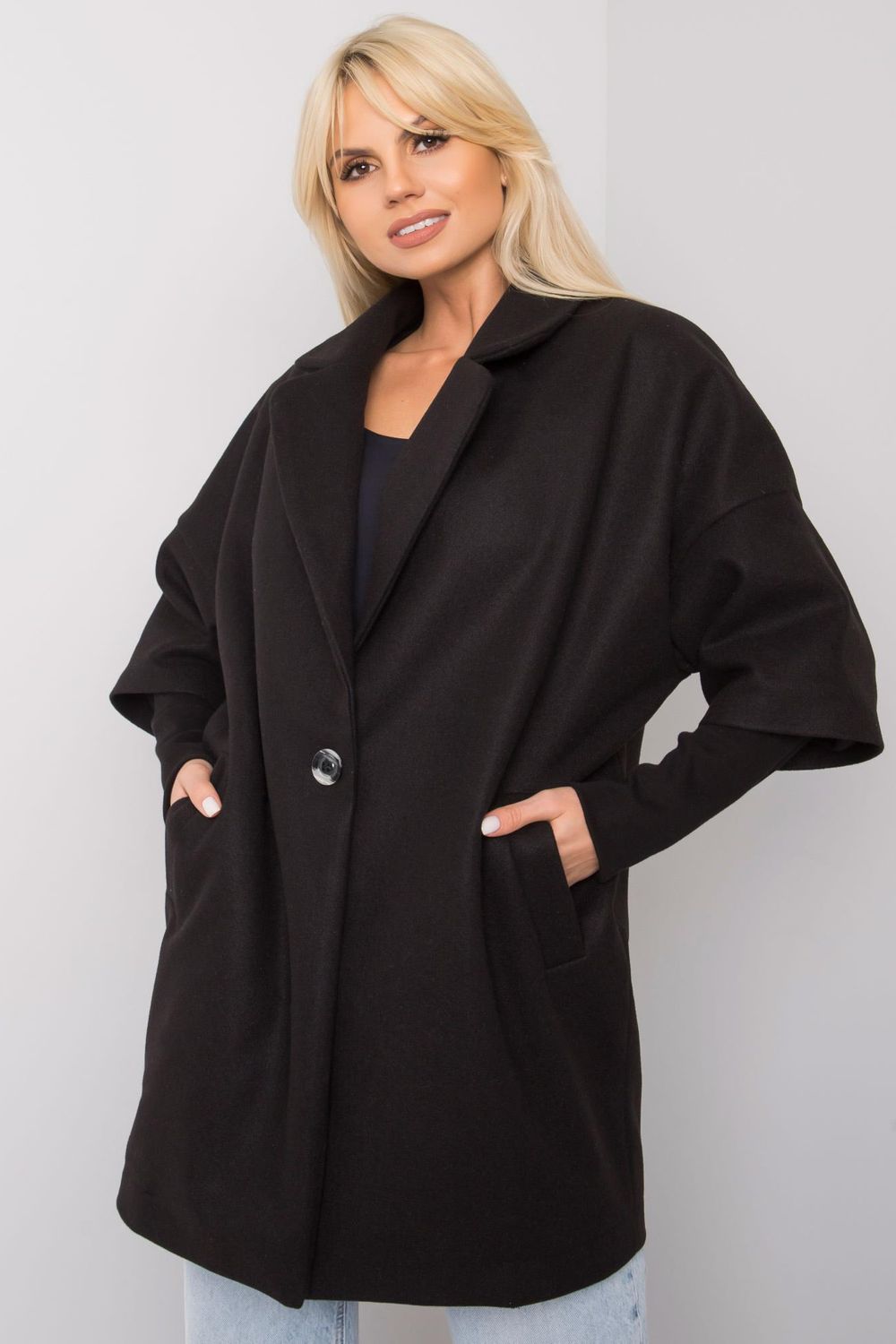 Manteau femme Rue Paris — noir