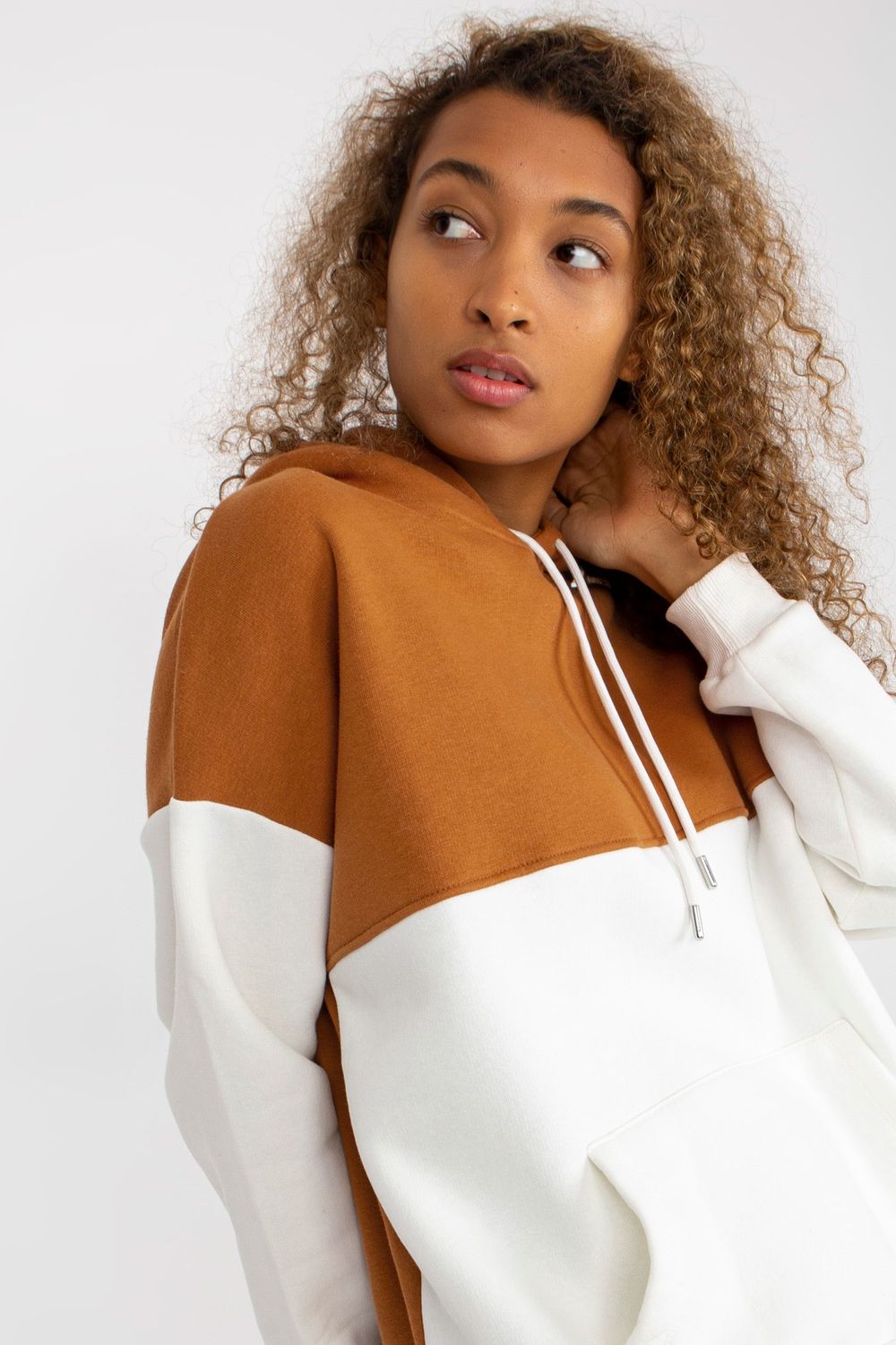 T-shirt femme Rue Paris Sweatshirt Sweatshirt — brun