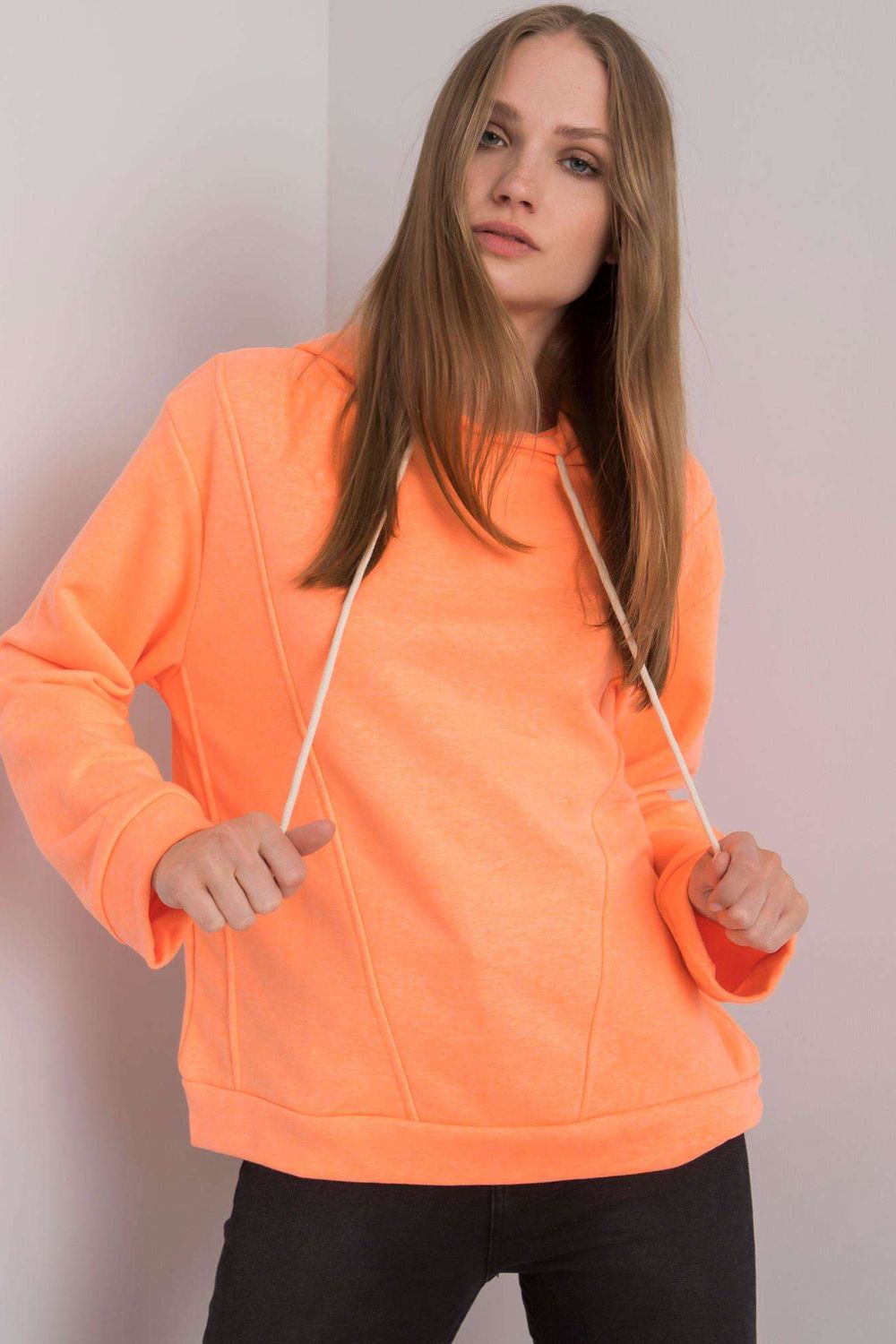 T-shirt femme Ex Moda Sweatshirt Sweatshirt — orange