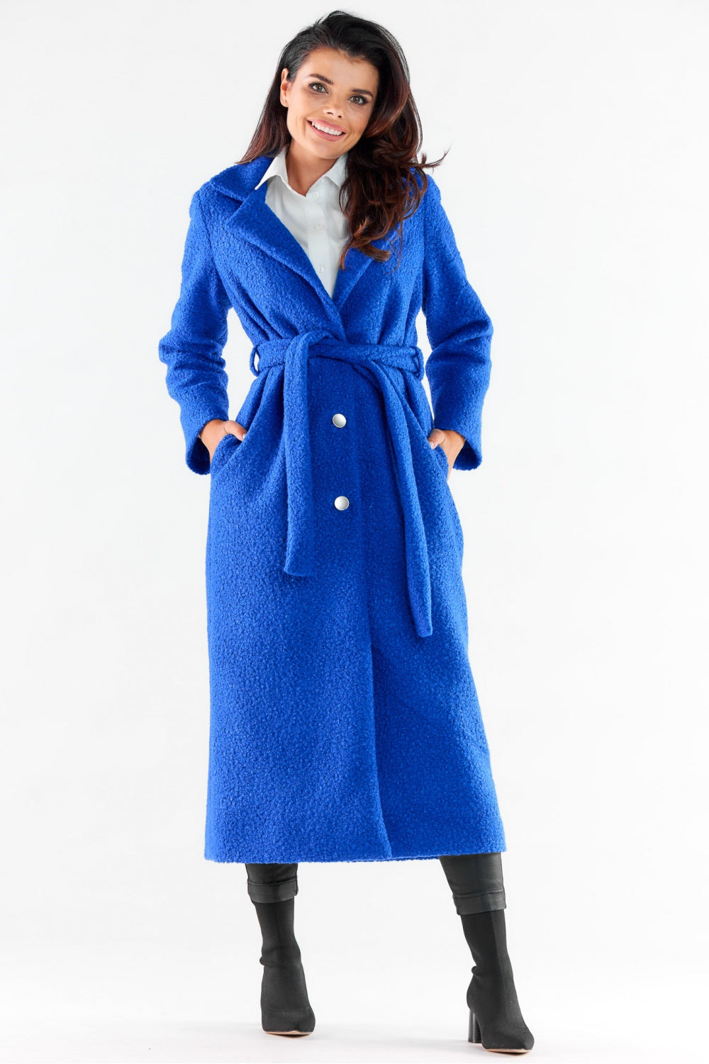 Manteau femme awama — bleu