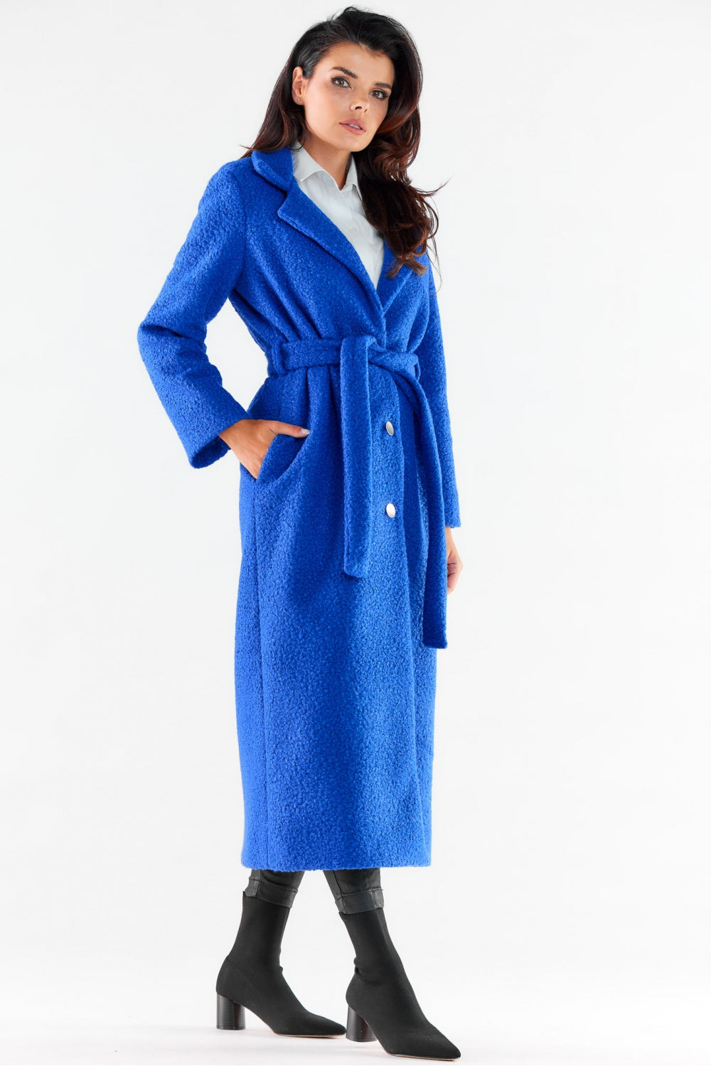 Manteau femme awama — bleu