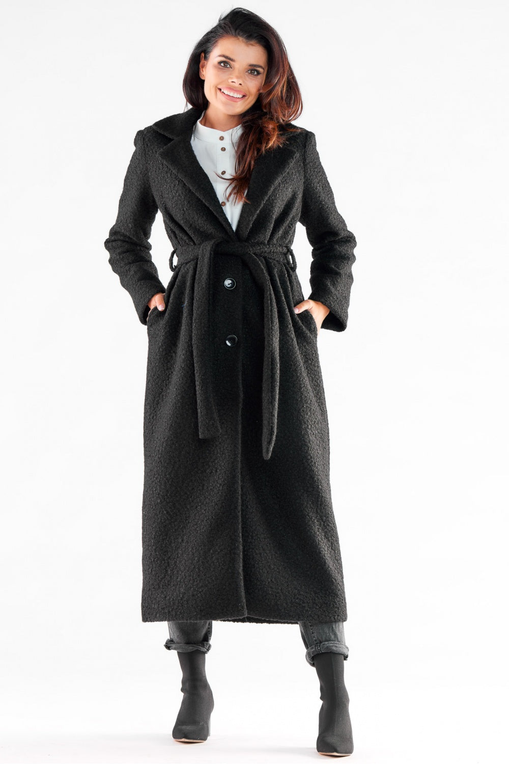 Manteau femme awama — noir