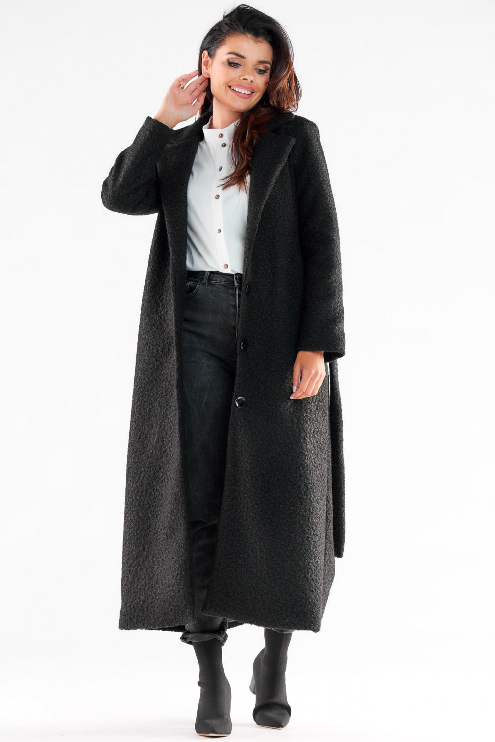 Manteau femme awama — noir
