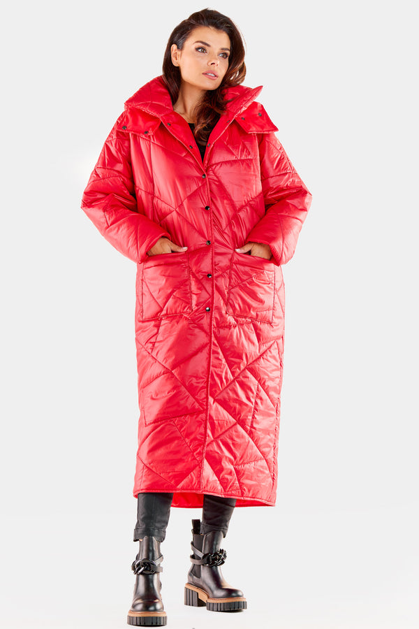 Manteau femme awama — rouge