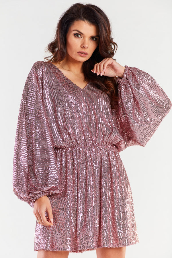Robe femme awama De Soirée De — rosé