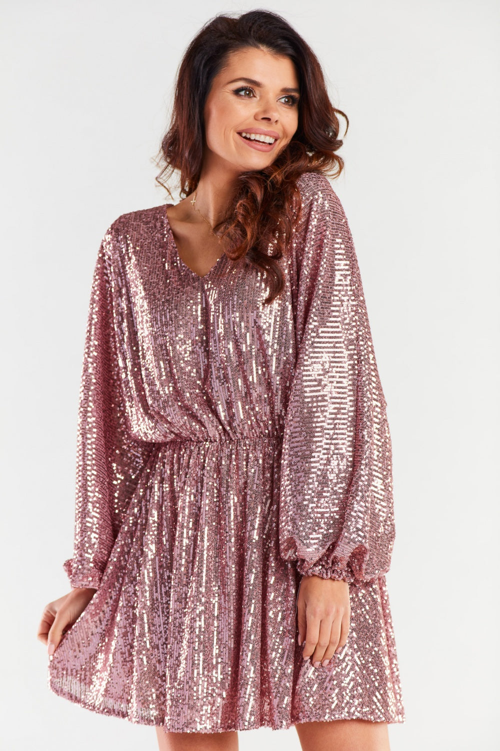Robe femme awama De Soirée De — rosé