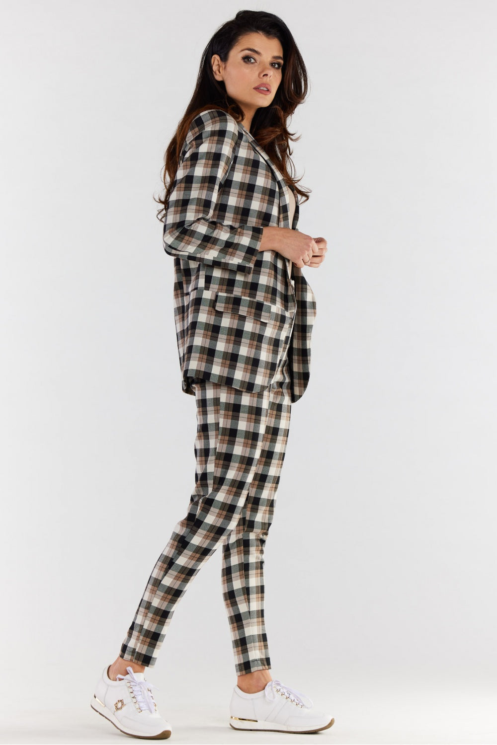Chaussures à talons femme awama Pantalon Pantalon — brun