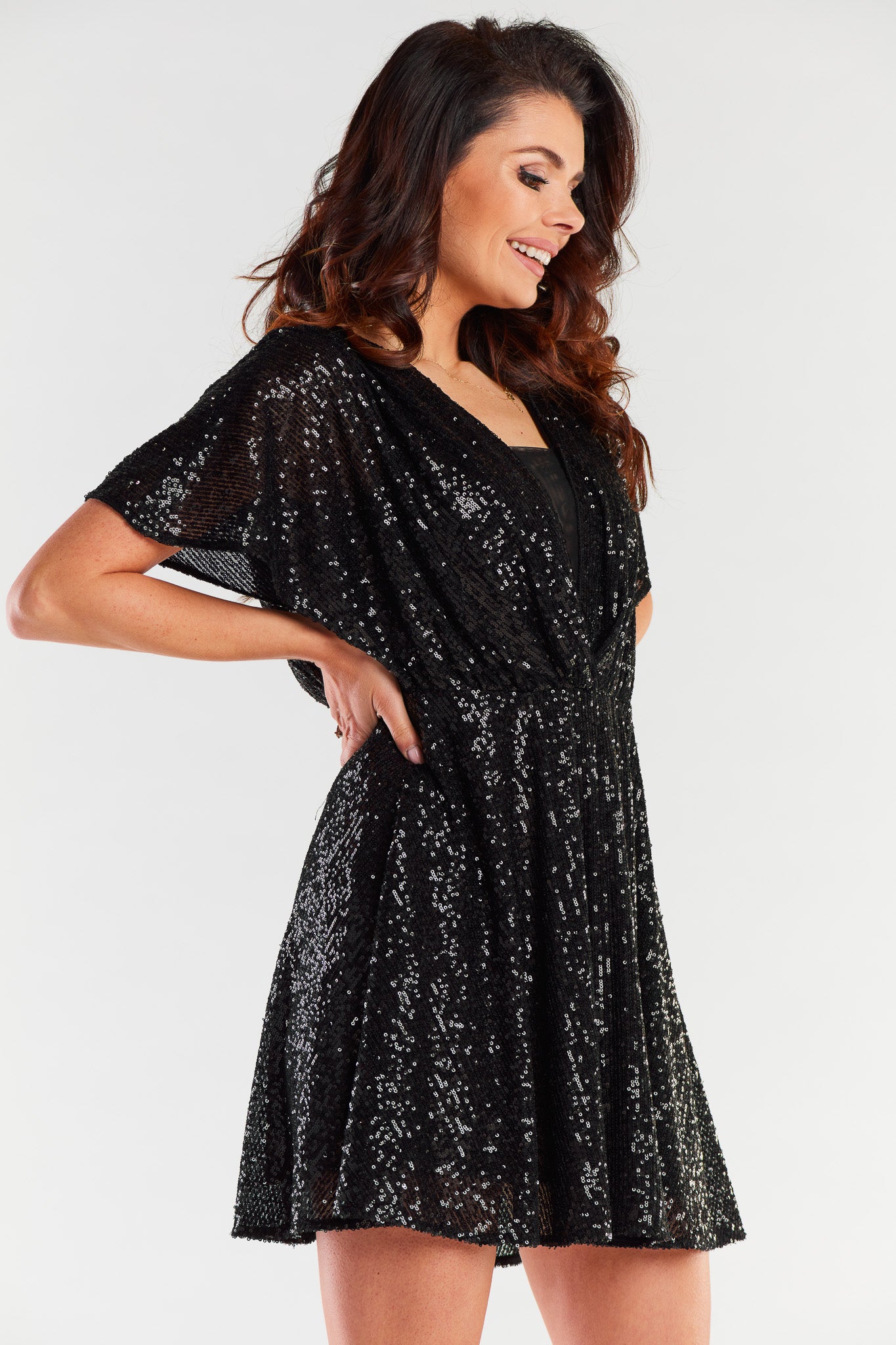 Robe femme awama De Soirée De — noir