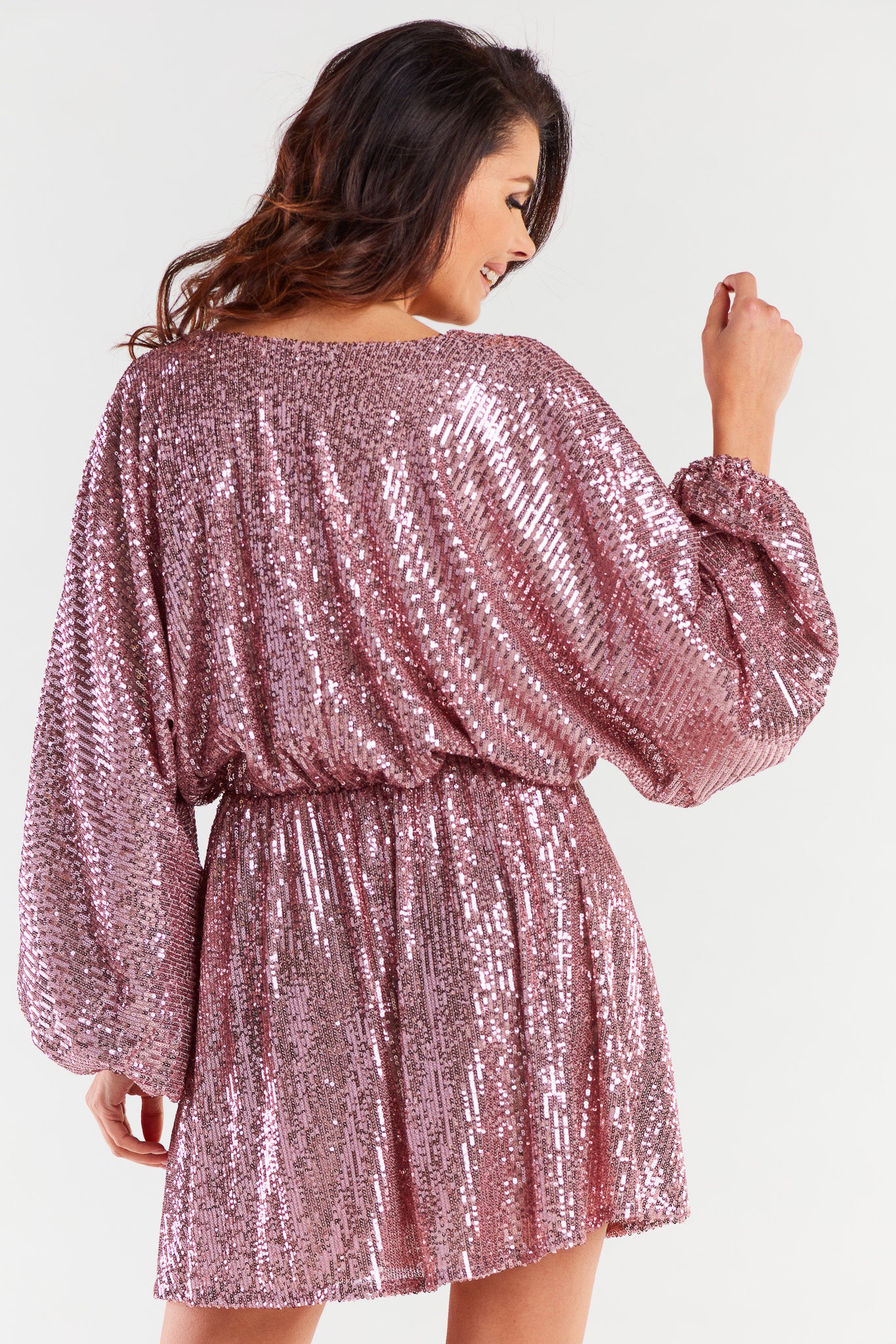 Robe femme awama De Soirée De — rosé