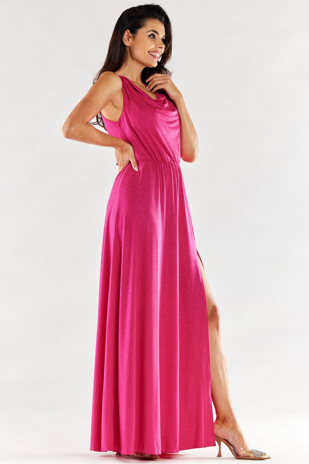 Robe femme awama Longue Longue — rosé
