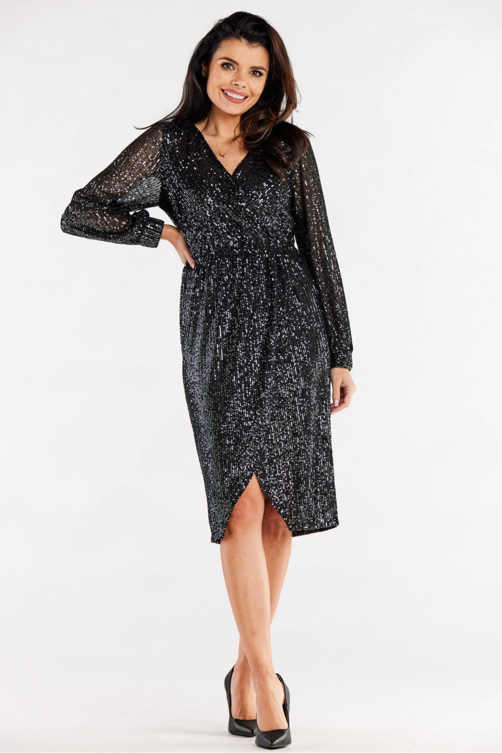 Robe femme awama De Soirée De — gris