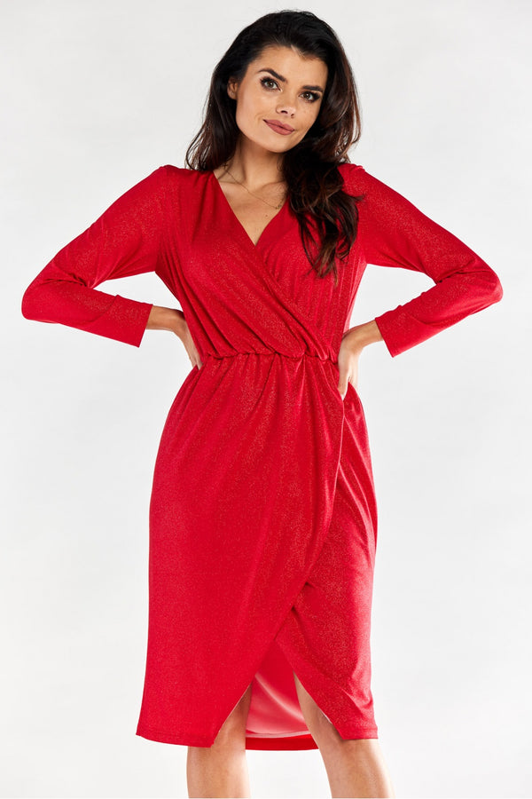 Robe femme awama De Soirée De — rouge