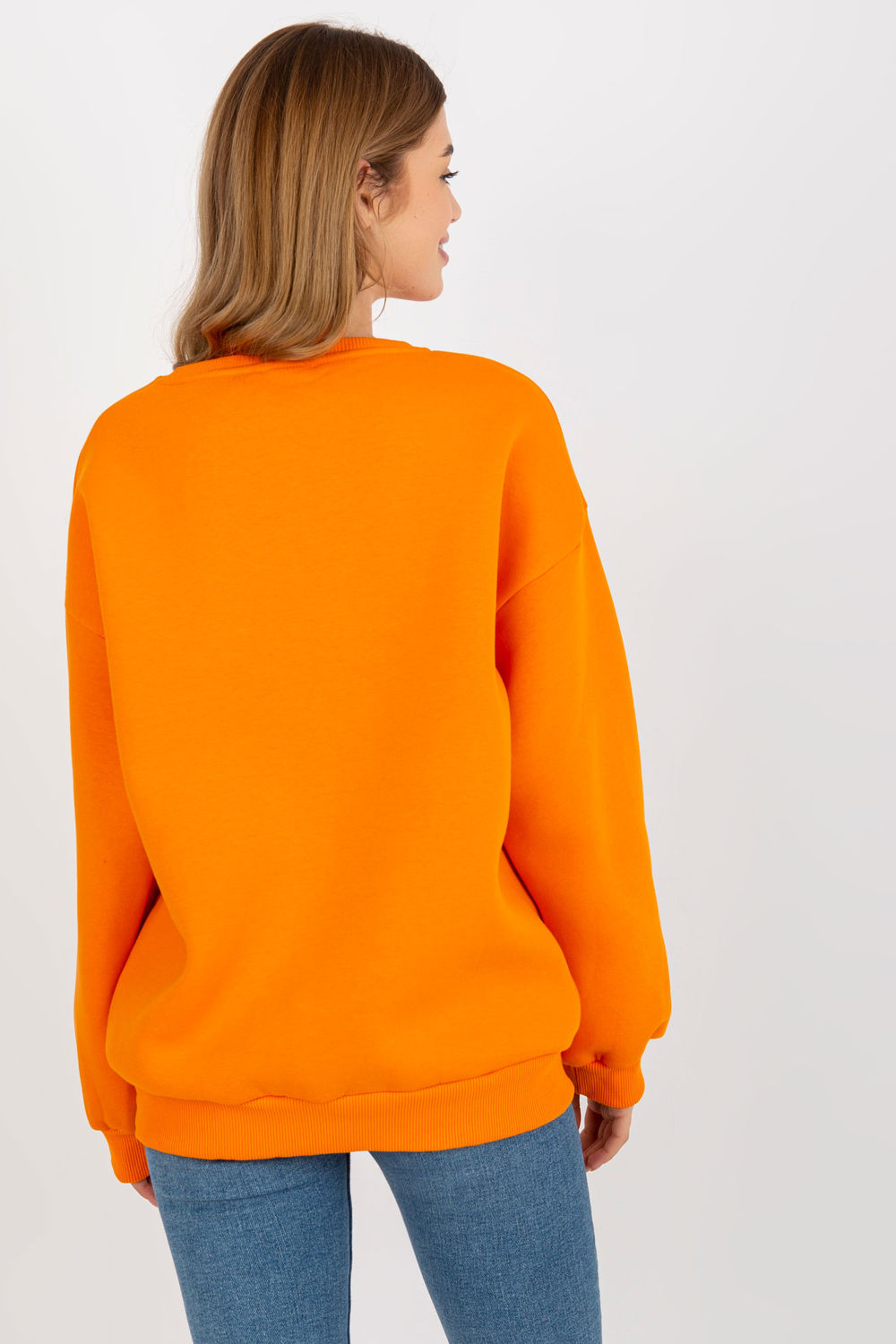 T-shirt femme Ex Moda Sweatshirt Sweatshirt — orange