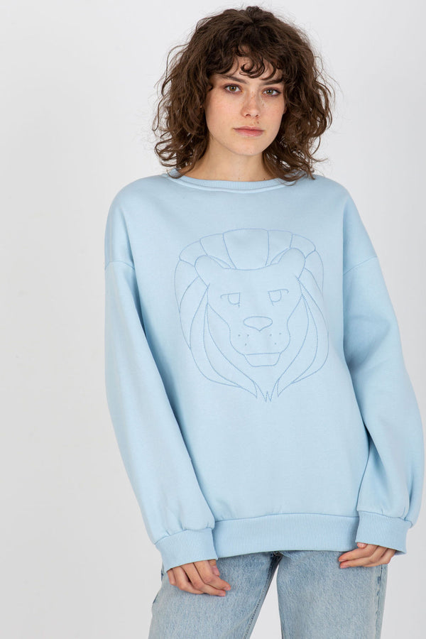 T-shirt femme Ex Moda Sweatshirt Sweatshirt — bleu