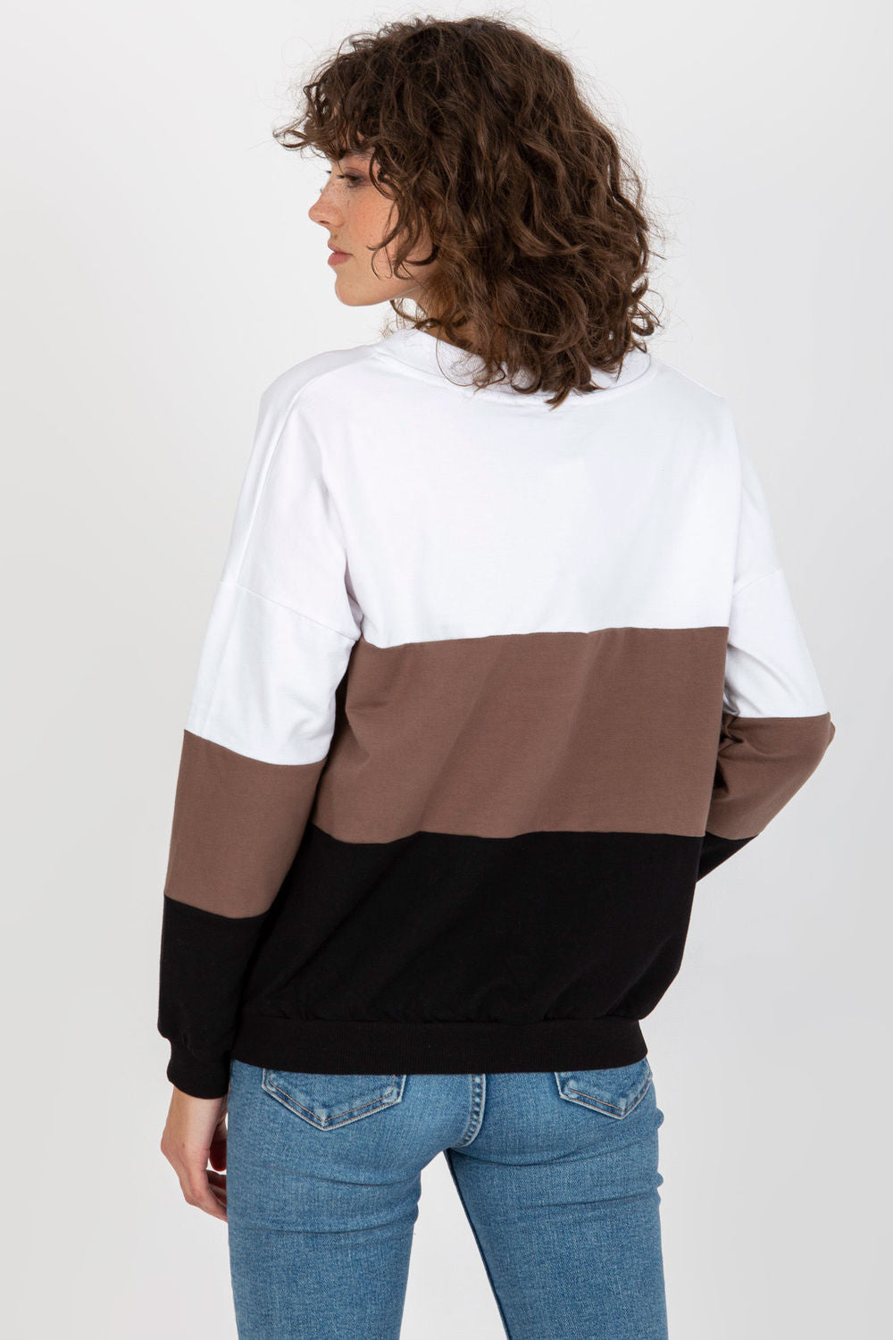 T-shirt femme Rue Paris Sweatshirt Sweatshirt — noir
