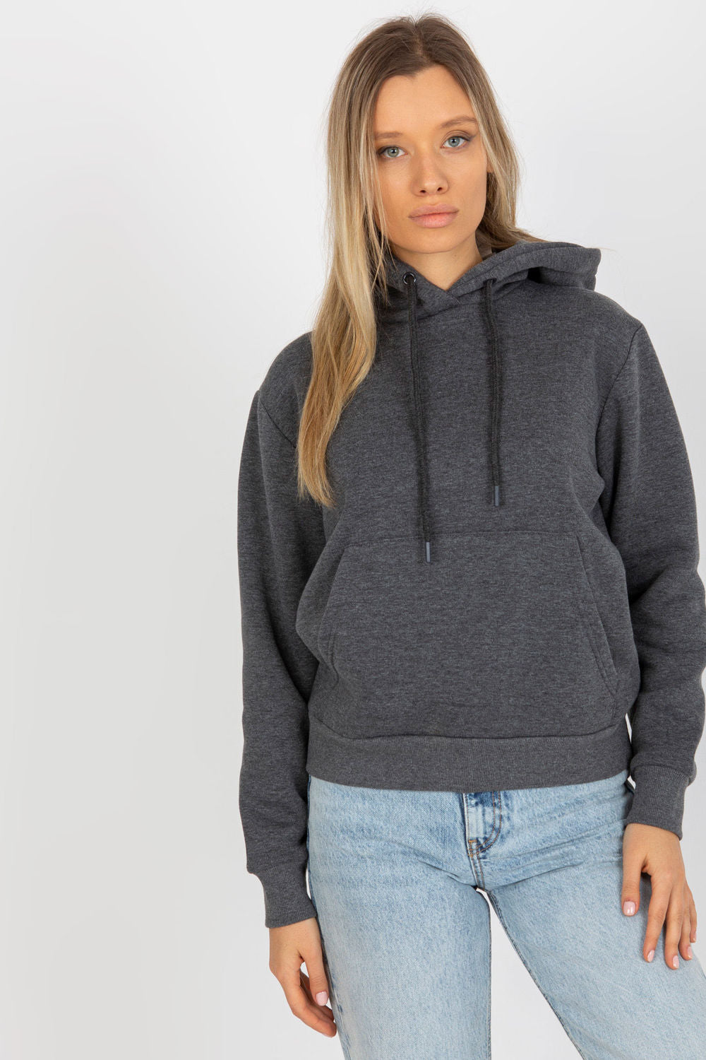 T-shirt femme Rue Paris Sweatshirt Sweatshirt — gris