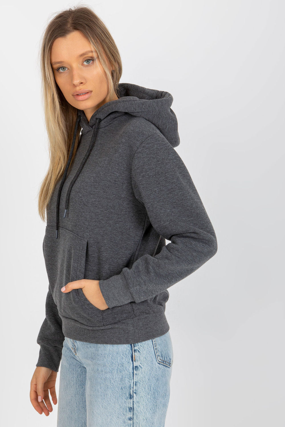 T-shirt femme Rue Paris Sweatshirt Sweatshirt — gris