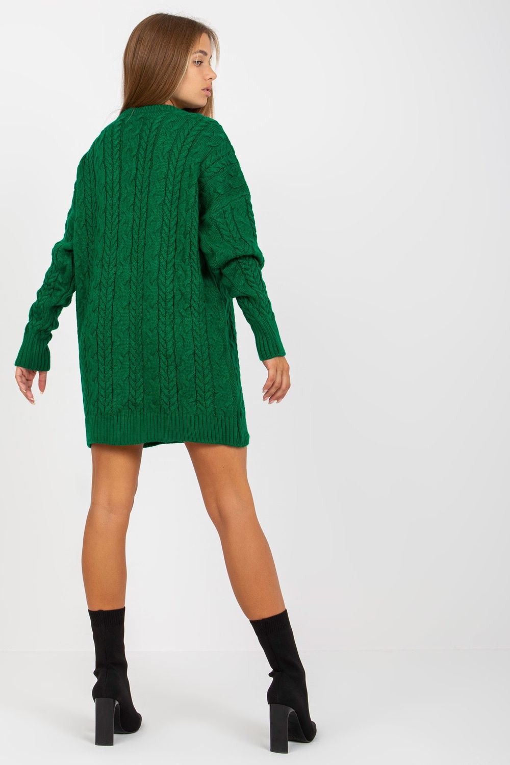 Pull femme Rue Paris Chandail Long Chandail — vert