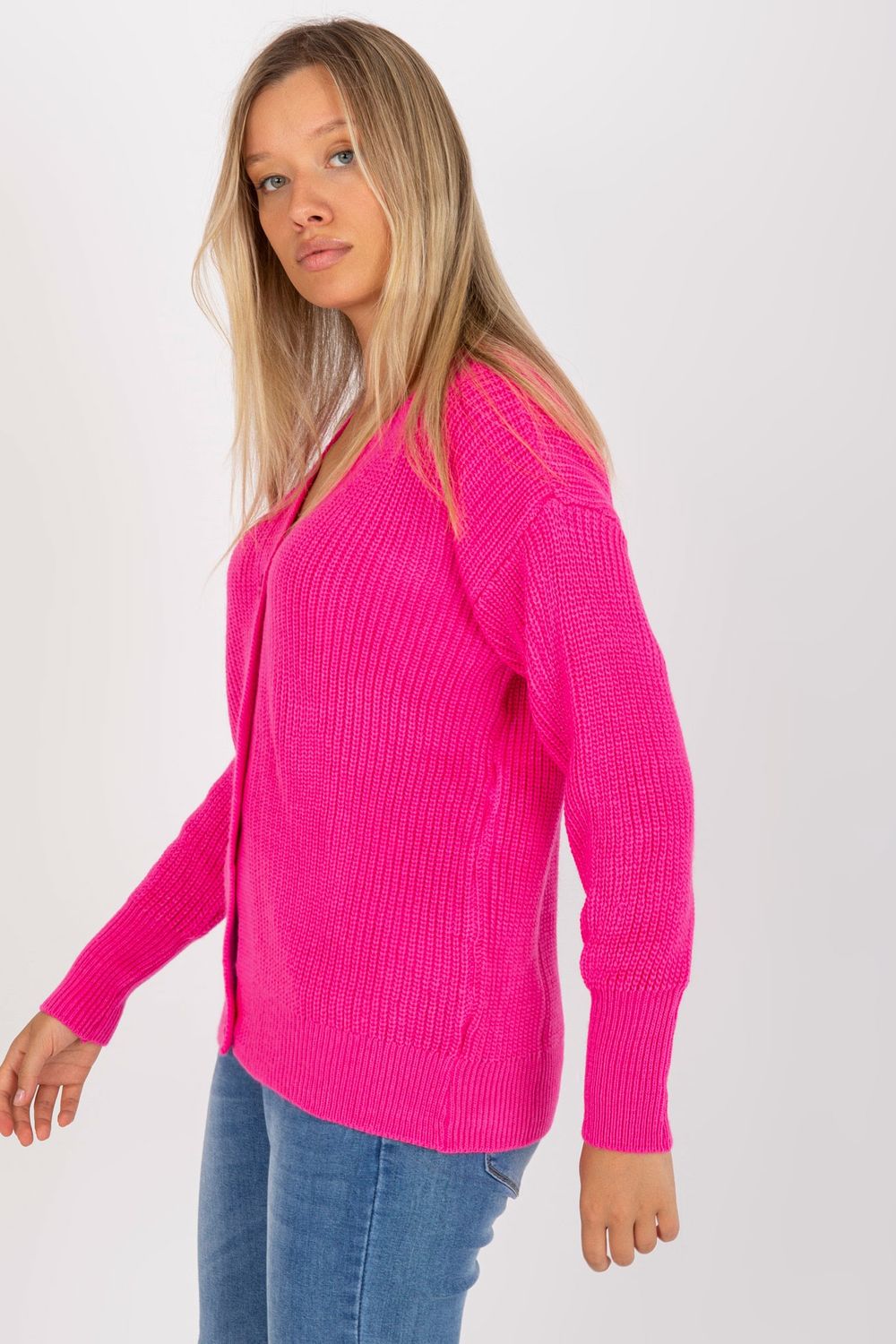 Cardigan femme Rue Paris — rosé