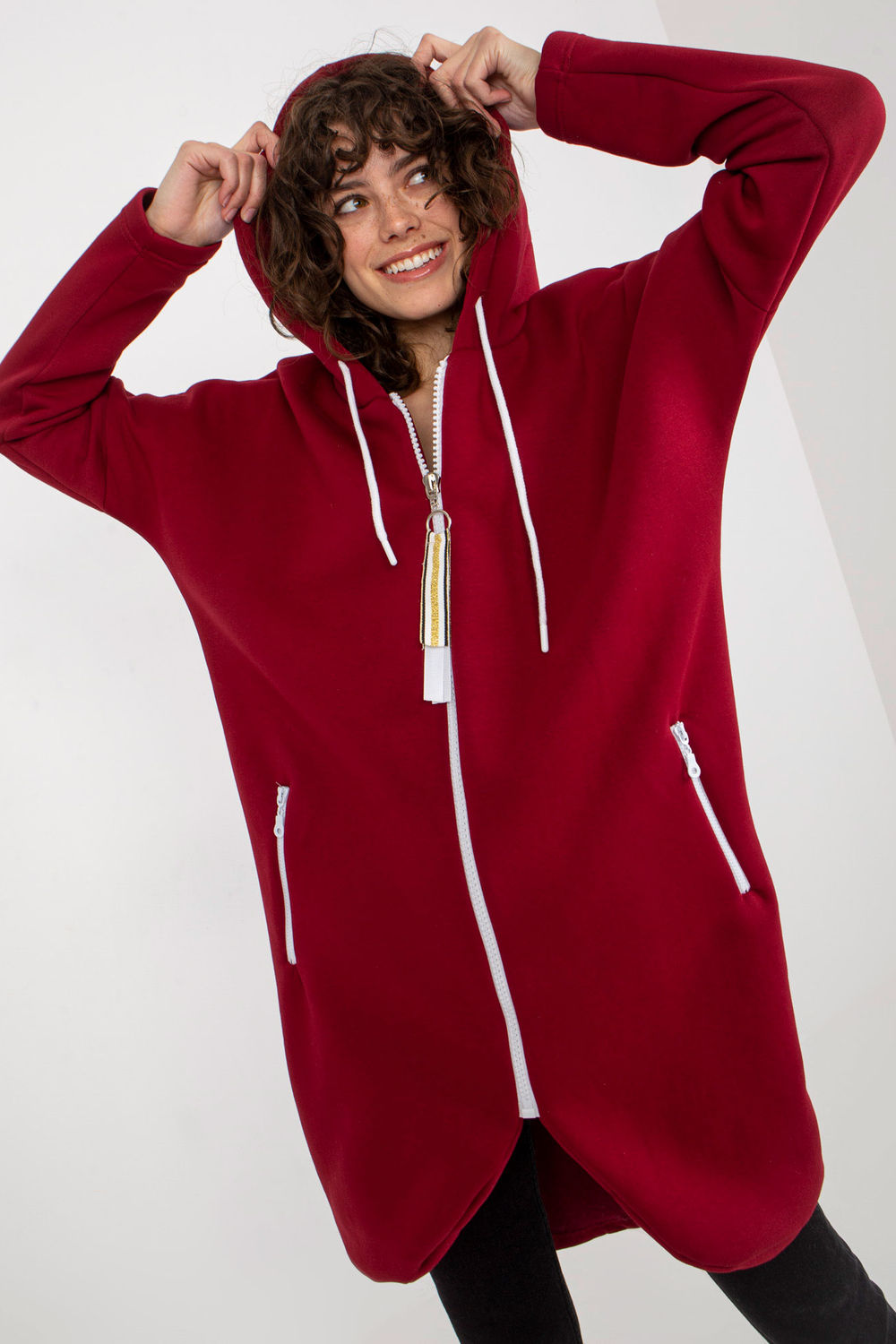 T-shirt femme Relevance Sweatshirt Sweatshirt — rouge