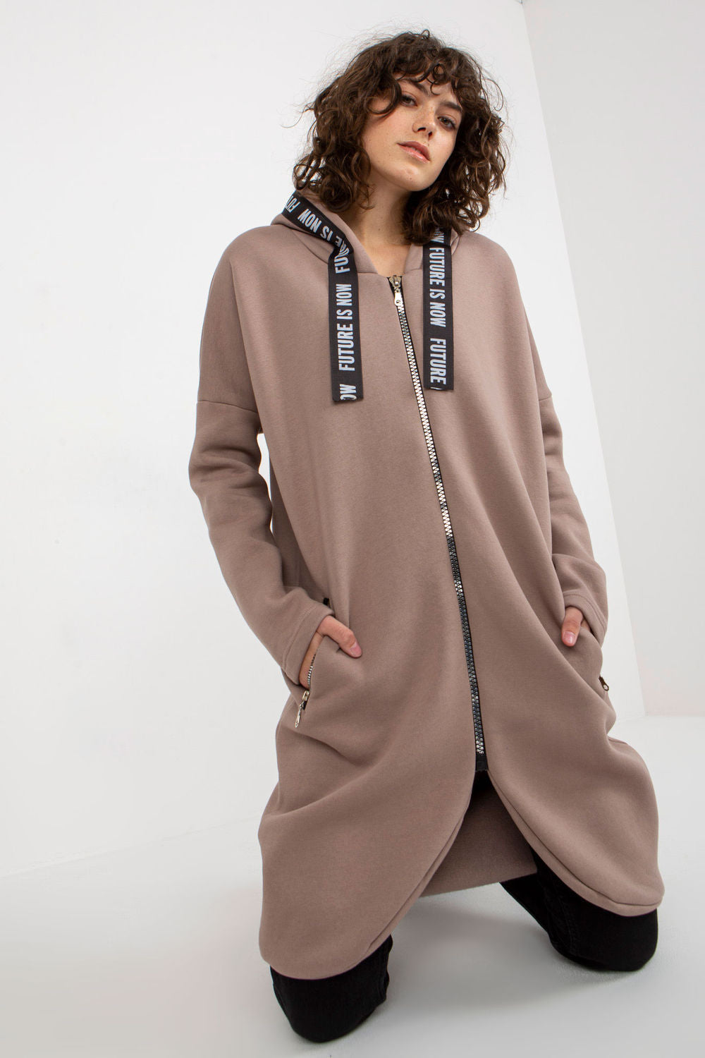 T-shirt femme Relevance Sweatshirt Sweatshirt — beige