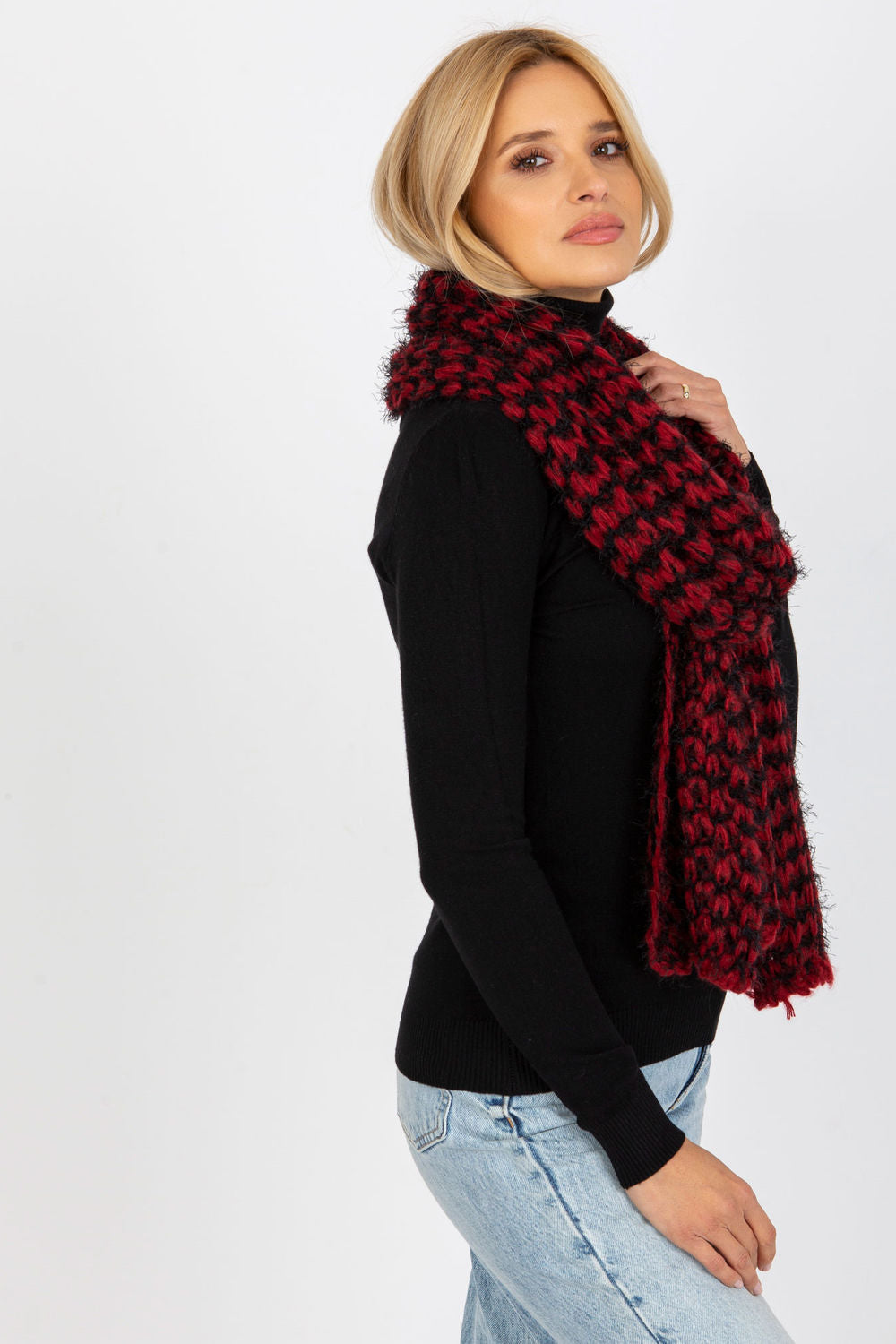 Châle femme AT — rouge