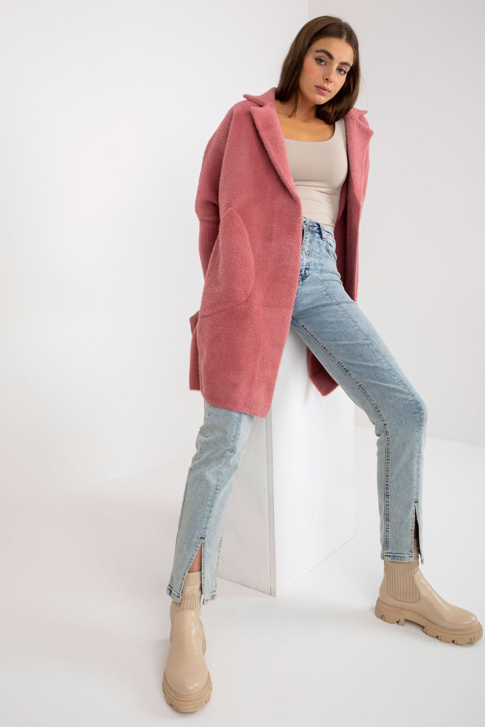 Manteau femme MBM — rosé