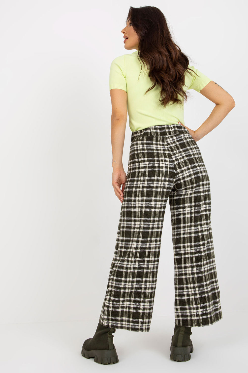 Chaussures à talons femme Lakerta Pantalon Pantalon — vert