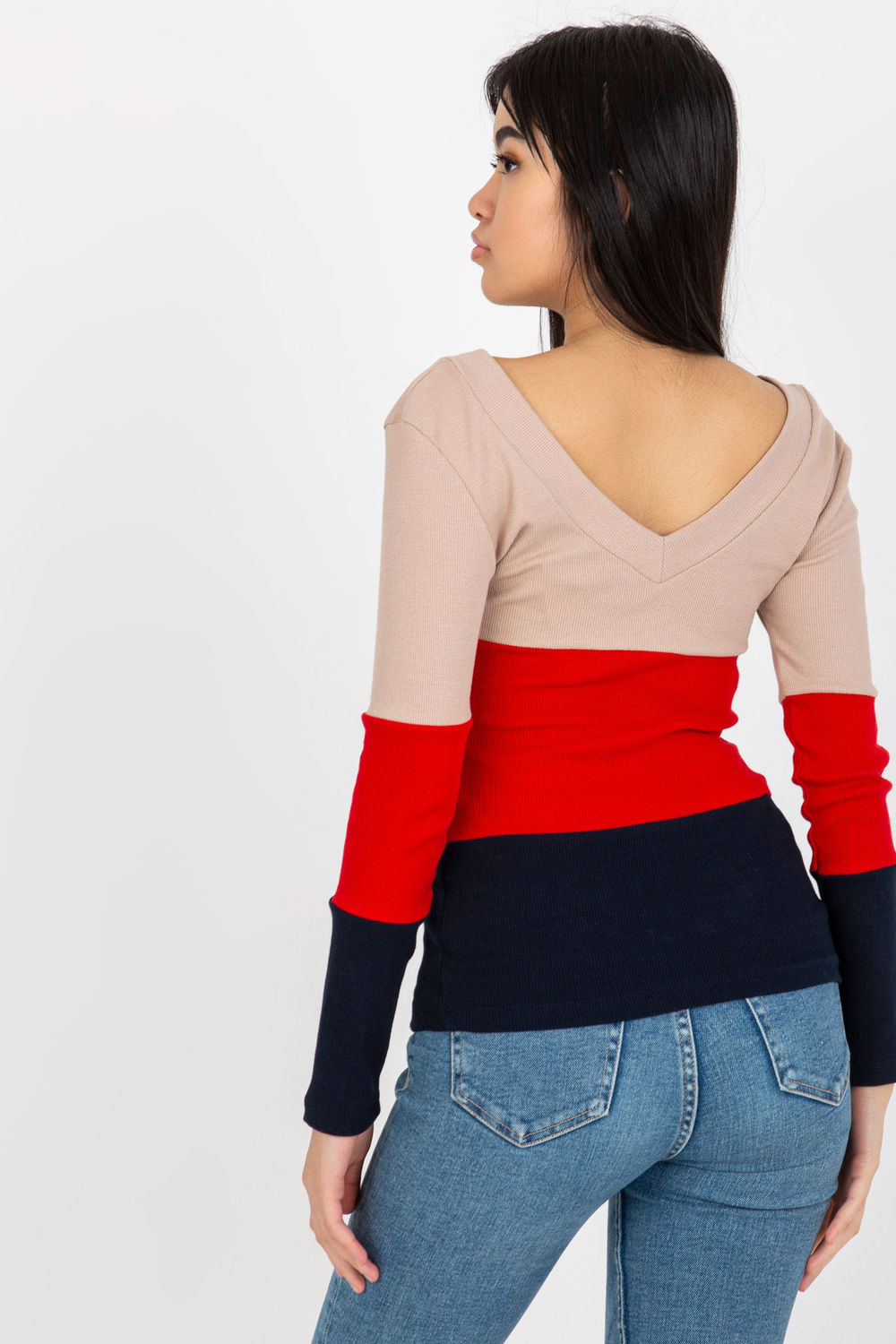 Blouse femme Rue Paris Chemisier Chemisier — bleu marine